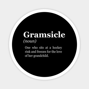 Gramsicle Hockey Grandma Sicle Magnet